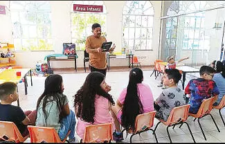 La coordinadora de la Biblioteca Margarita López Serrano, Cristina Gerardo, informó sobre las actividades realizadas previo al periodo vacacional. 