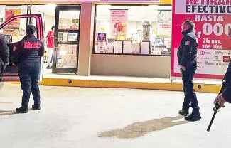 El agresor huyó de la policía