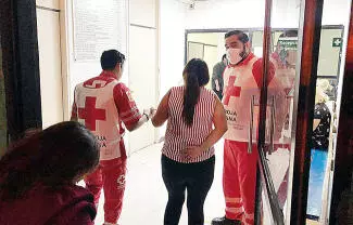 Fue atropellada por una camioneta Chevrolet blanca, que circulaba a velocidad inmoderada