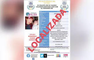 La joven madre señaló los motivos de su partida, problemas familiares con su madre