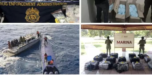 Por otro lado, destacó el operativo del Departamento de Justicia a través del cual se logró el arresto de cuatro personas