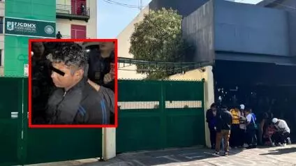 A las afueras de los juzgados ubicados en Doctor Lavista, colonia Doctores, la madre de Juan Jesús ‘N’, habló ante las cámaras