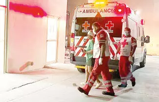 Resultó lesionada luego de ser presuntamente agredida por su pareja