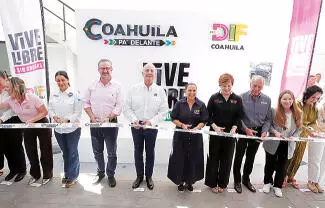 Como parte del gran programa integral “Vive Libre Sin Drogas”, en Torreón se inauguró el inmueble y se fortalece la atención con la profesional