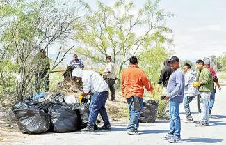 El Gobierno Municipal, en coordinación con el Centro de Rehabilitación 872, dio inicio a una campaña de limpieza