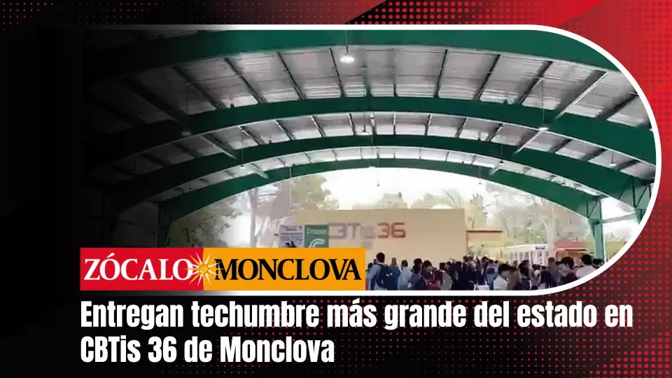 El alcalde Carlos Villarreal recordó que la gestión de esta obra llevaba más de cuatro décadas siendo solicitada por la comunidad del plantel sin 