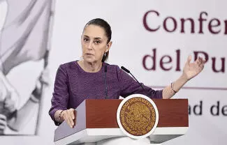 La Presidenta apuntó que cualquier colaboración en materia de seguridad con otros países, tiene que ser acreditado por el Gobierno federal