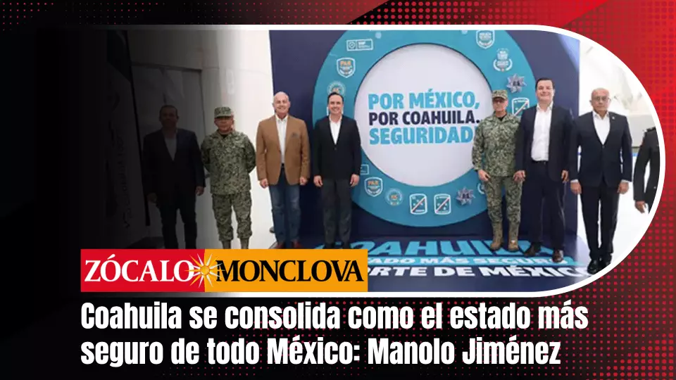 Mediante la Encuesta Nacional de Seguridad Pública Urbana (ENSU) Coahuila tiene tres municipios dentro del TOP 6 de mayor percepción de seguridad.