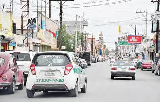 La Fiscalía General del Estado y policías municipales investigan la posible participación de taxistas de Monclova y Frontera en asaltos y robos