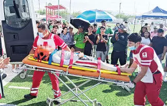 Juan ’N’, de 15 años, fue tacleado y quedó inconsciente