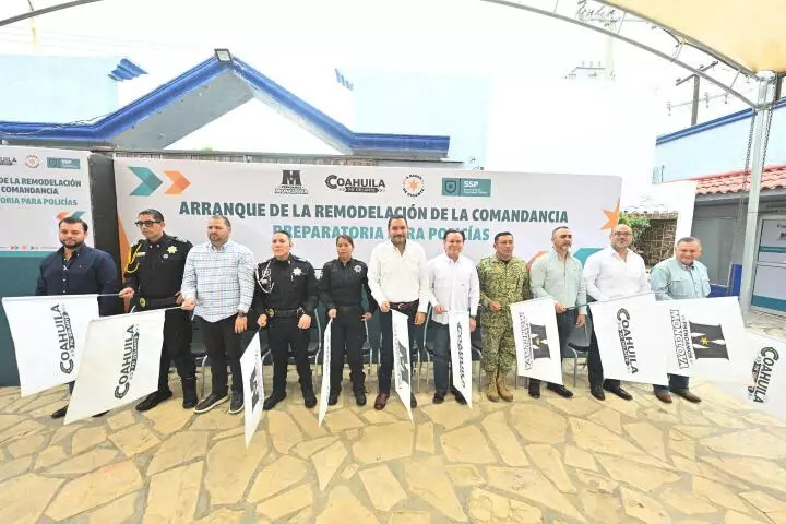La obra forma parte de los esfuerzos del gobierno municipal por fortalecer el Modelo Coahuilense de Seguridad impulsado por el gobernador Manolo Jiménez Salinas, bajo un esquema de trabajo coordinado entre los tres órdenes de gobierno en beneficio de las familias monclovenses.