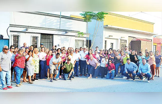 Héctor Miguel García Falcón presentó sus propuestas legislativas para el sexto distrito, ante vecinos de la ‘Ciudad del Riel’