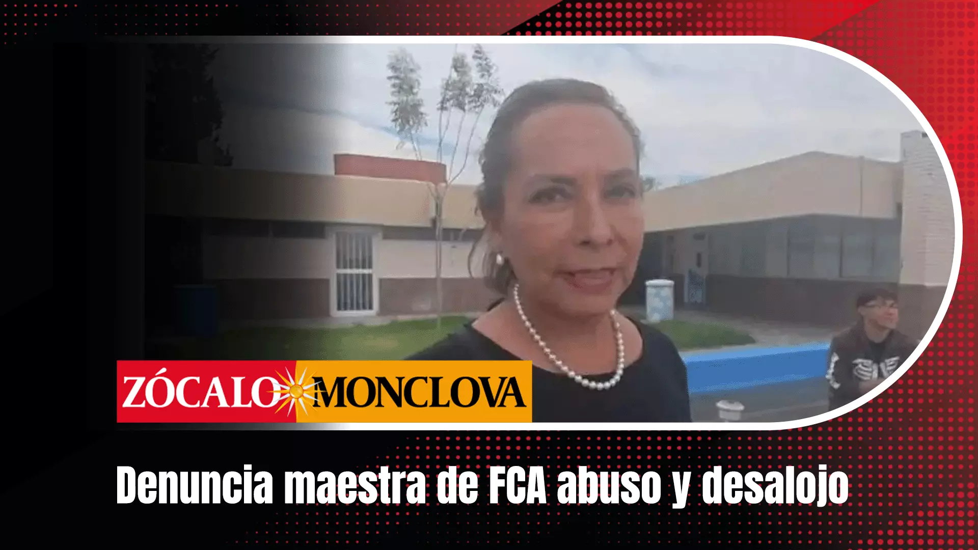 Por razones de la querella que interpuso formalmente, la catedrática se reservó los señalamientos directos de él o los responsables del agravio