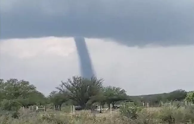 Una serie de tornados se han reportado en la zona norte de Coahuila, principalmente en el municipio de Acuña, muy cercano a el ejido Santa Eulalia