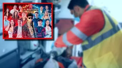 El influencer recibió oxígeno por parte del equipo médico del reality show