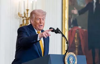 Durante un evento para celebrar el Día de las Madres, Trump presumió los ataques contra las supuestas narcolanchas