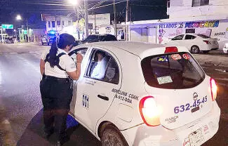 Los infractores fueron asegurados por los elementos preventivos y posteriormente trasladados a las instalaciones de la Comandancia Municipal