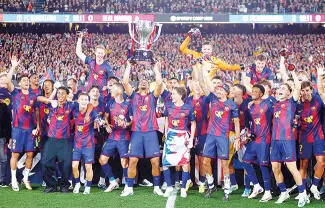No existía mejor manera de proclamarse campeón que haciéndolo frente al acérrimo rival... Y los culés lo lograron.