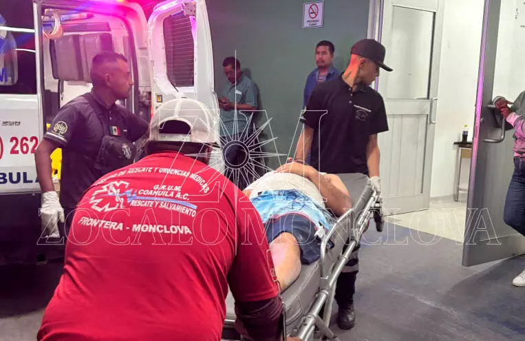 El accidente ocurrió durante la tarde sobre la Calle 8 de la colonia Ramos Arizpe.