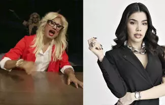 La cantante contó en entrevista con Roberto Martínez cómo logró que la reconocida periodista mexicana grabara el intro de una de las canciones