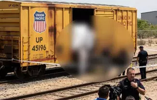 Autoridades de EU revelaron que cuatro de las seis víctimas halladas dentro del vagón de un tren en Texas eran de México