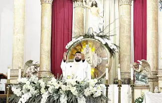 Feligreses católicos celebraron la Ascensión del Señor