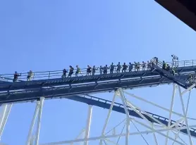 Personal del parque informó que el complejo reanudará operaciones este mismo día, luego de que el problema técnico fuera solucionado.