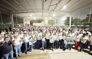 La candidata del PRI-UDC llamó a trabajar en unidad para defender el presente y futuro del estado