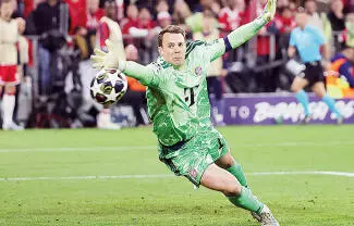 El portero del Bayern de Múnich Manuel Neuer, de 40 años, ha sido convocado para la selección alemana que disputará el Mundial.