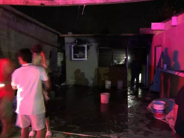 Los Bomberos se entrevistaron con la propietaria del inmueble, identificada como Micaela