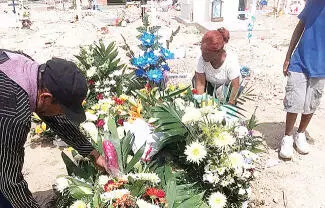 Familiares, amigos y conocidos, dieron el último adiós a Dominic Alejandro, el menor de 9 años, que falleció la noche del domingo tras ser atropellado