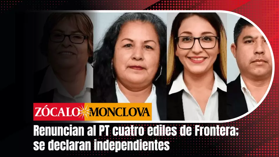 Las renuncias fueron presentadas por la regidora Guadalupe Ramírez, la regidora Grecia Ortiz, la síndico de minoría Sara Quiroz Gómez y el regidor Jesús Nazarín de Luna Preciado.
