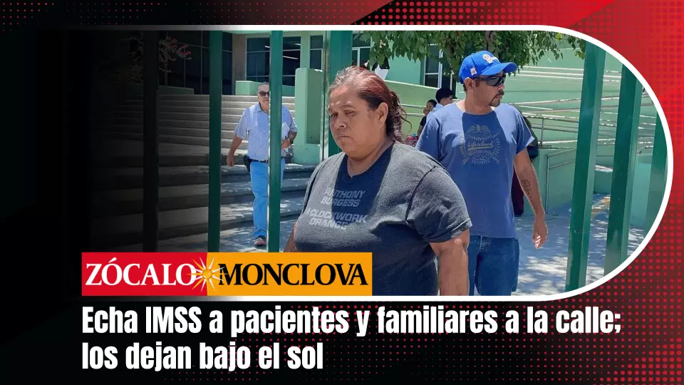 Entre los afectados se encontraban personas provenientes de municipios foráneos como Múzquiz, quienes esperan citas médicas programadas para horas de la tarde.