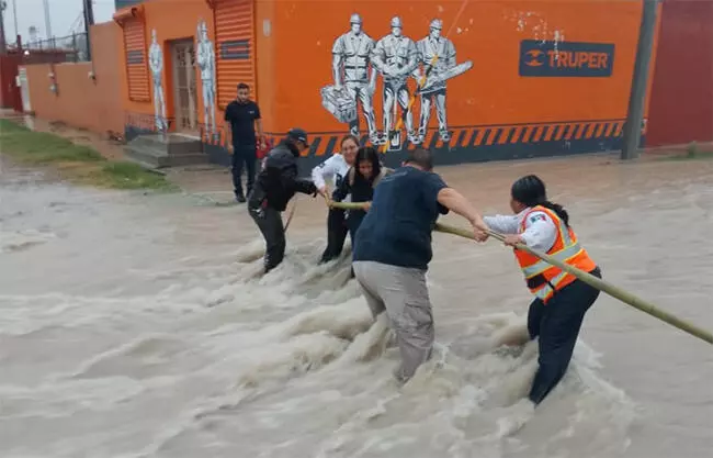 Suspenden procesos judiciales en Piedras Negras por tormentas