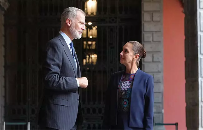 La Mandataria explicó que planteó al jefe del Estado español que ese reclamo trasciende cualquier diferencia política
