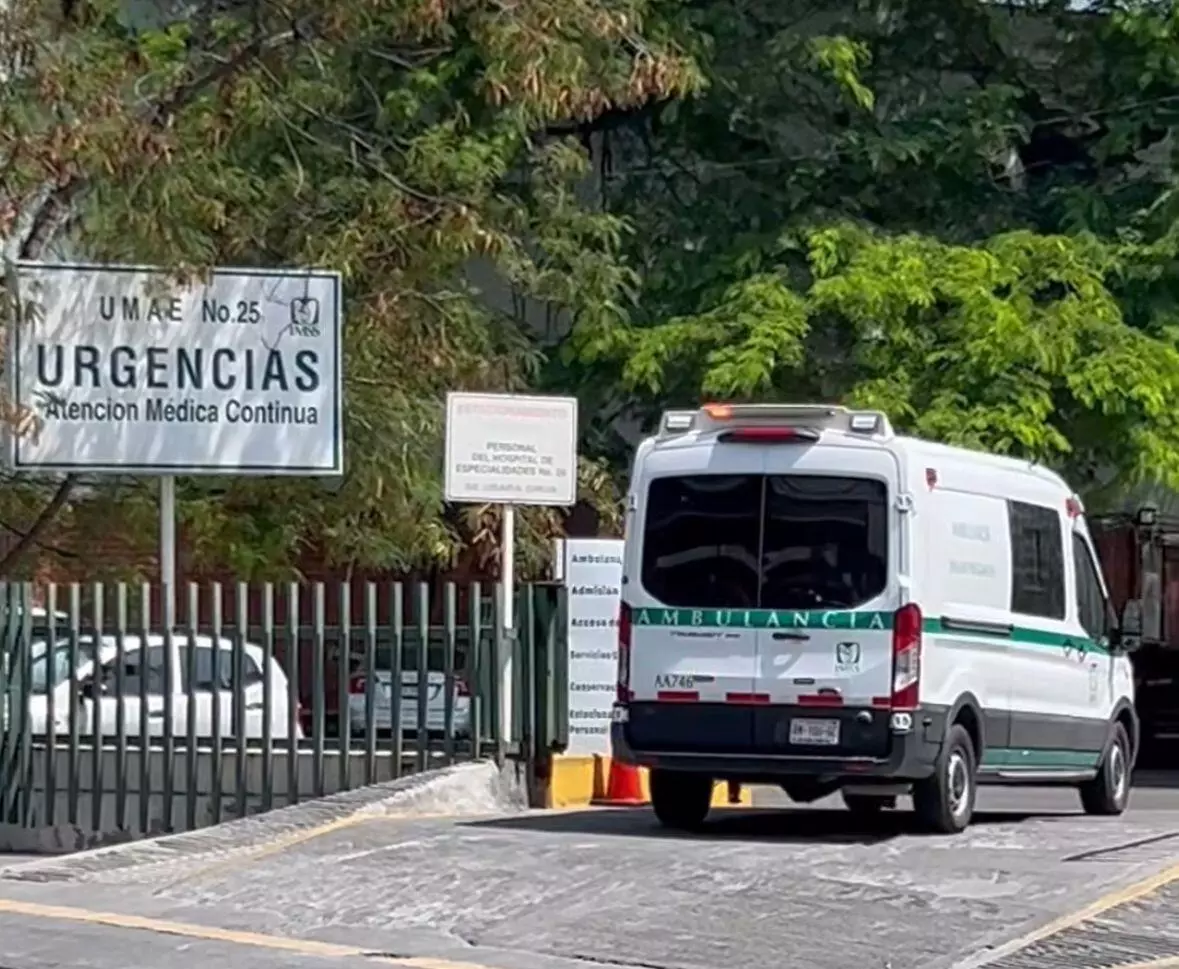 Ya se encuentra internado en la Unidad Médica de Alta Especialidad No. 25 del IMSS en Monterrey, Nuevo León, donde será valorado para una intervenc