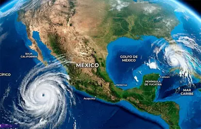  Conagua alerta por temporal de lluvias intensas y riesgo de inundaciones en México del 1 al 4 de junio