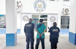 El afectado señaló directamente al presunto responsable ante los agentes