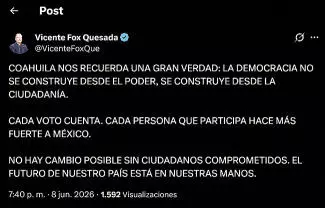 Durante más de 24 horas, tuvo opiniones de respaldo al resultado electoral y opiniones de usuarios que celebraron la derrota de Morena en la entidad