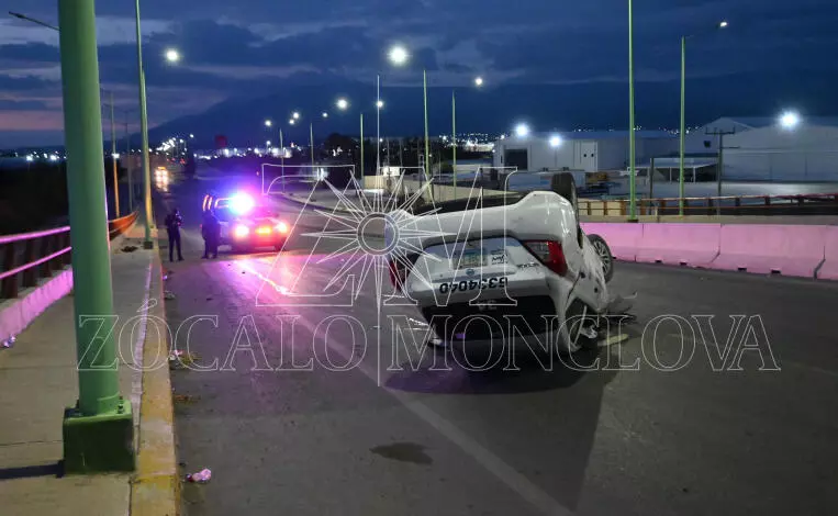 Elementos de la Policía del Estado abanderaron el lugar, evitando con ello otro accidente.