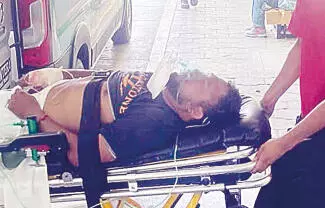 Antes, había tenido una discusión con su esposa