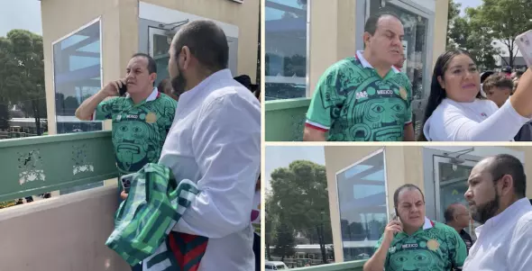 Previo a la inauguración, el exfutbolista y actual político mexicano sostiene que tiene el deseo de asumir la dirección técnica del Tri