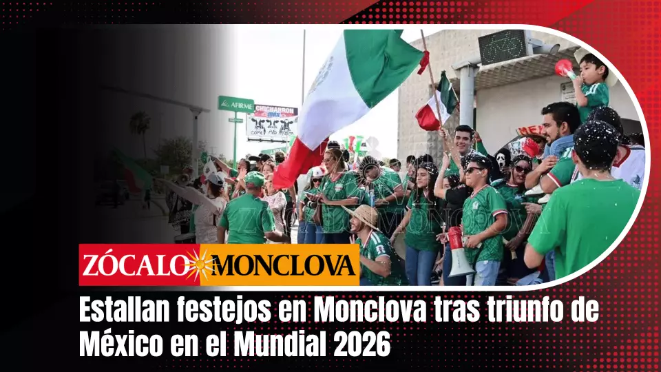 Ni el calor de 39 grados centígrados que se dejó sentir impidió que los ciudadanos celebraran el logro de la Selección Mexicana