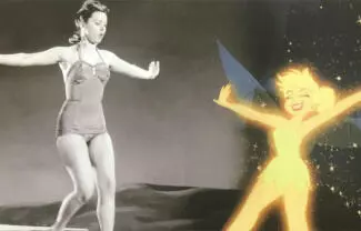 Margaret Kerry, la actriz y bailarina que sirvió como modelo e inspiración para el personaje de Campanita en la película de Peter Pan de 1953.