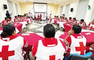 Se suman más de 30 socorristas, de corporaciones como Protección Civil, Policía Estatal y Guardia Nacional, de diferentes municipios