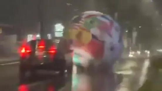 El hecho ocurrió en la Zona Rosa del sector San Benito de la capital salvadoreña