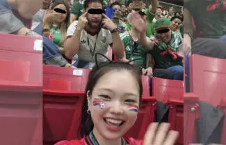  El aficionado que se burló de los rasgos asiáticos de una influencer coreana, ofreció una disculpa pública.