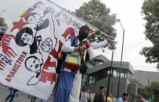 La CNTE se concentrará hoy a partir de las 10:00 horas en Metro Tasqueña para marchar al Estadio Ciudad de México, donde jugarán Colombia y Uzbekistán