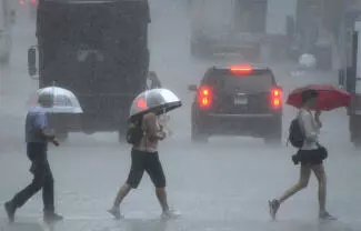 Protección Civil exhortó a la población a reforzar las medidas de seguridad ante el pronóstico de fuertes lluvias en 29 estados del país