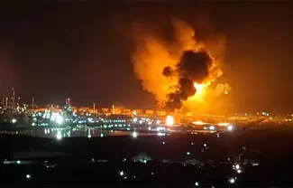 Pemex informó que el incendio en la refinería de Salina Cruz, Oaxaca, ocurrió por una fuga de combustóleo en un ducto